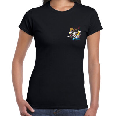 Taberu Travel Logo T-Shirt (Women) Thumbnail